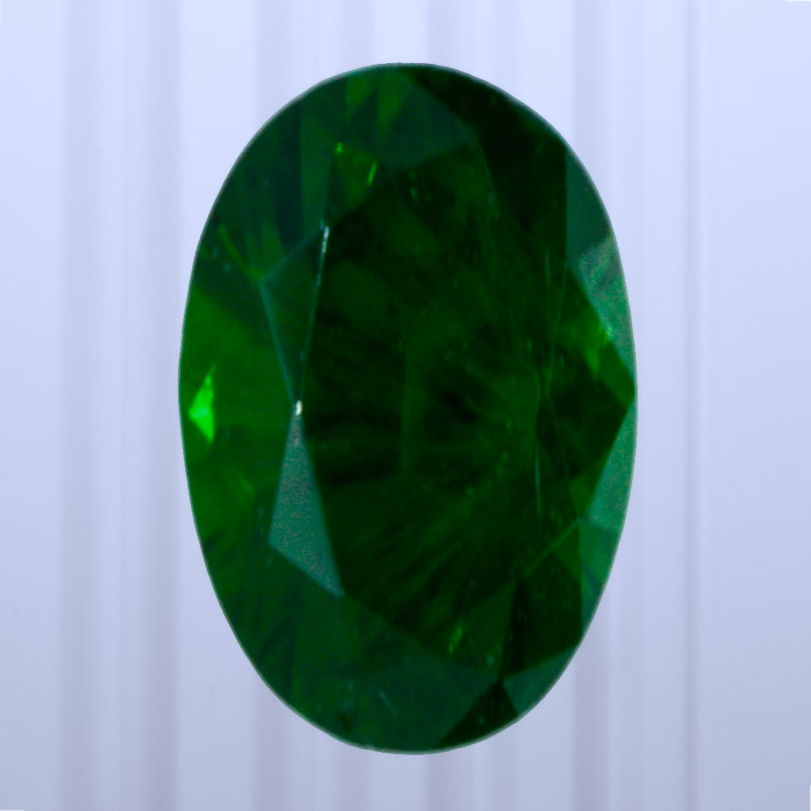 0.32 ct Demantoid, Russia, Unheated/Untreated, Oval Cut, photo 1 of 4