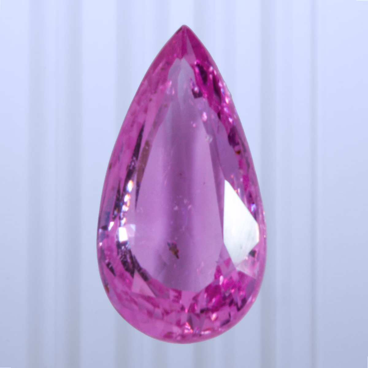 0.99 ct Sapphire, Sri Lanka (Ceylon), Unheated/Untreated, Pear Cut, photo 1 of 5