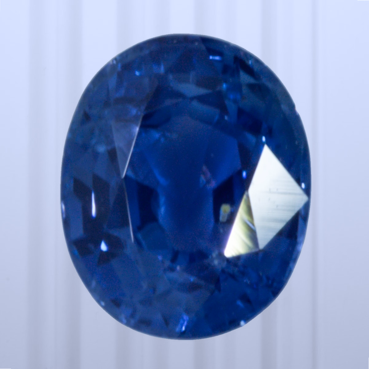0.76 ct Sapphire, Sri Lanka (Ceylon), Unheated/Untreated, Oval Cut, photo 1 of 5