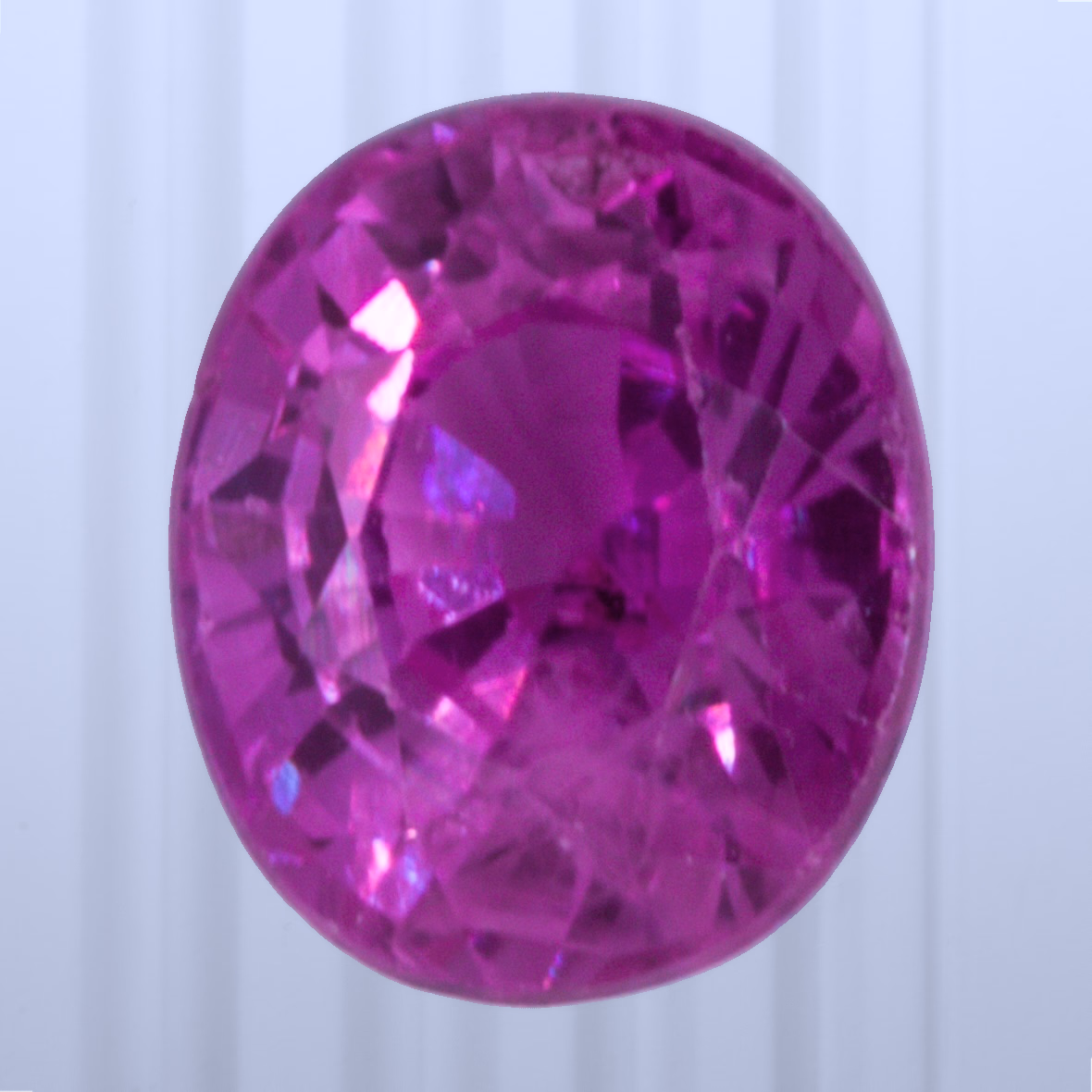 0.60 ct Sapphire, Sri Lanka (Ceylon), Heated, Oval Cut, photo 1 of 5