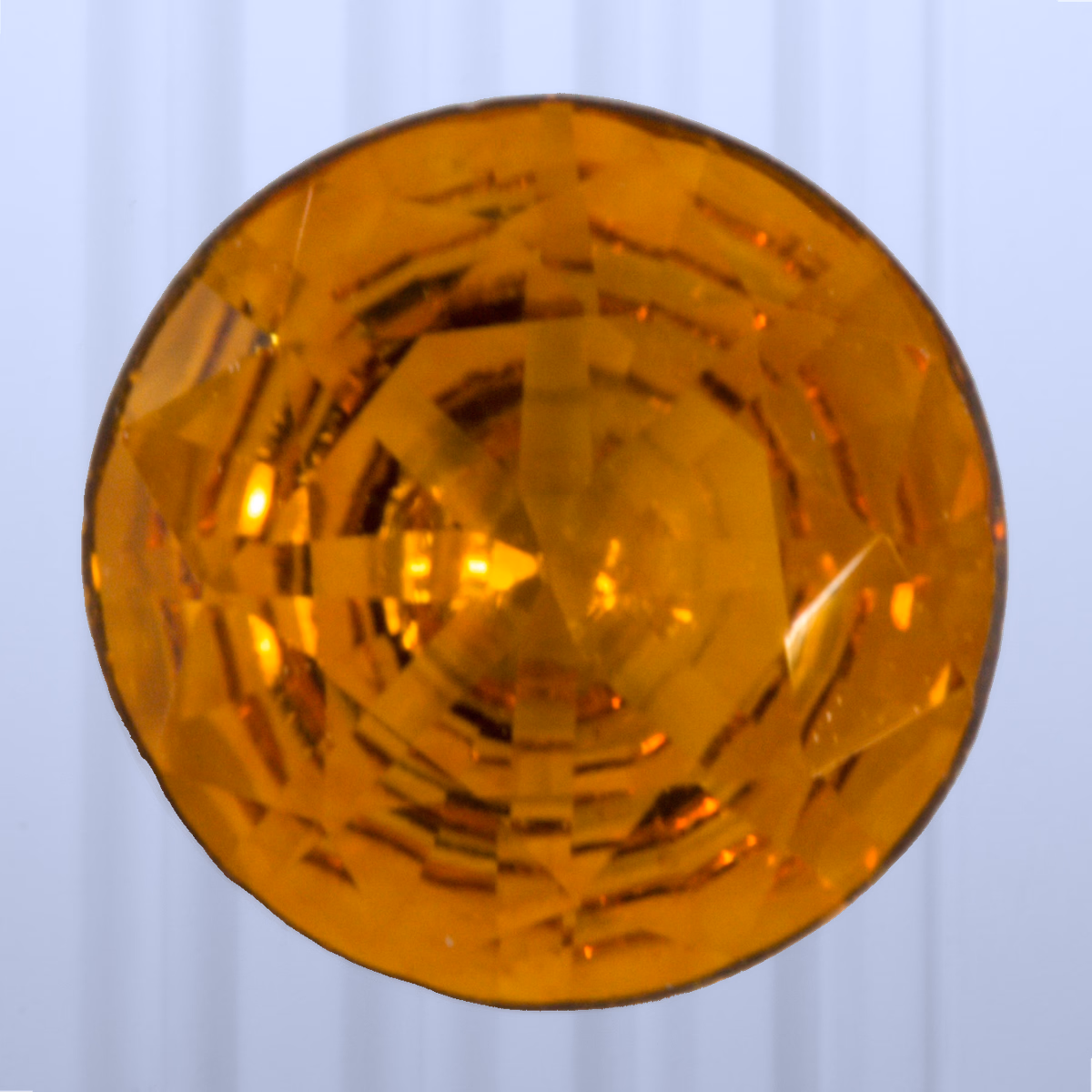 0.67 ct Sapphire, Sri Lanka (Ceylon), Heated, Round Cut, photo 1 of 4