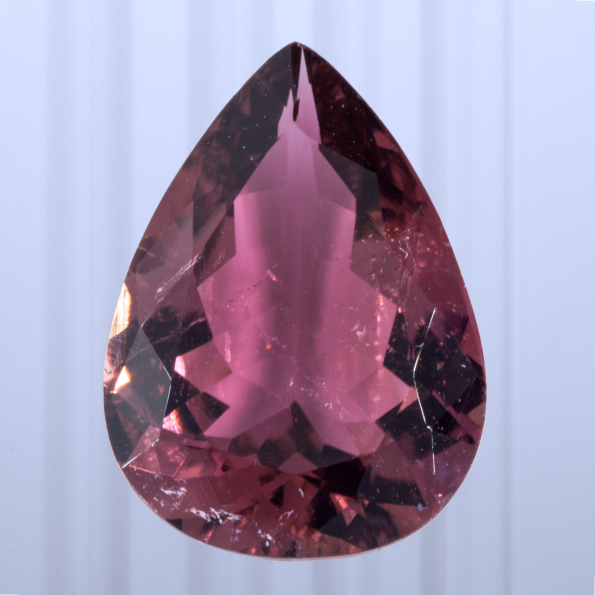 3.94 ct Tourmaline, Russia, Unheated/Untreated, Pear Cut, photo 1 of 5