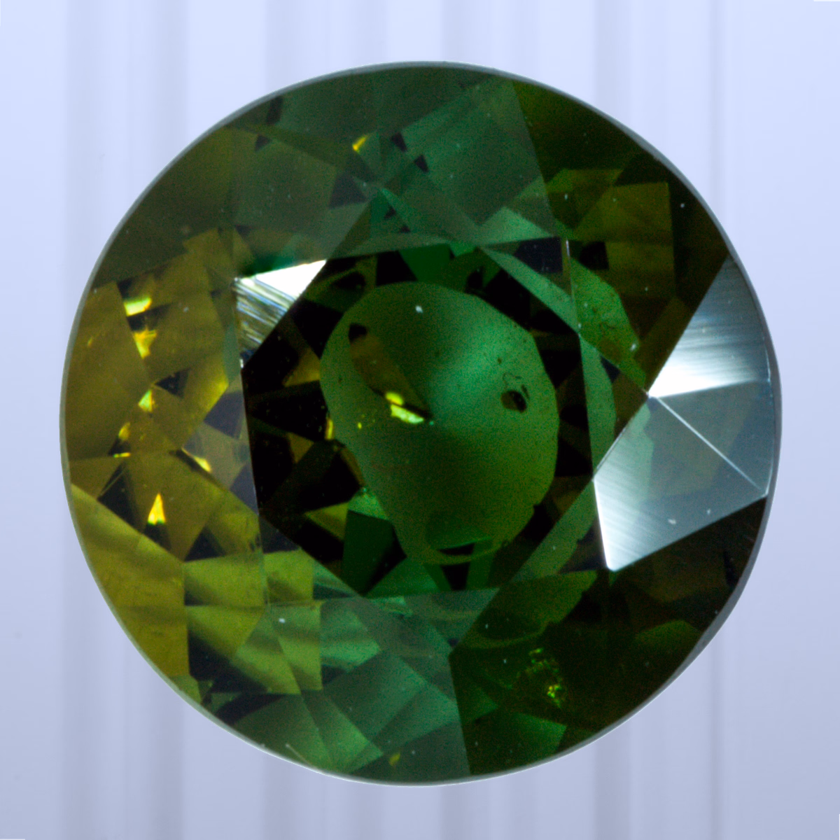 7.06 ct Tourmaline, Afghanistan, Unheated/Untreated, Round Cut, photo 1 of 4