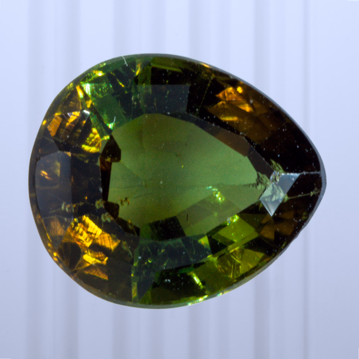3.12 ct Tourmaline, Afghanistan, Unheated/Untreated, Pear Cut, photo 1 of 5