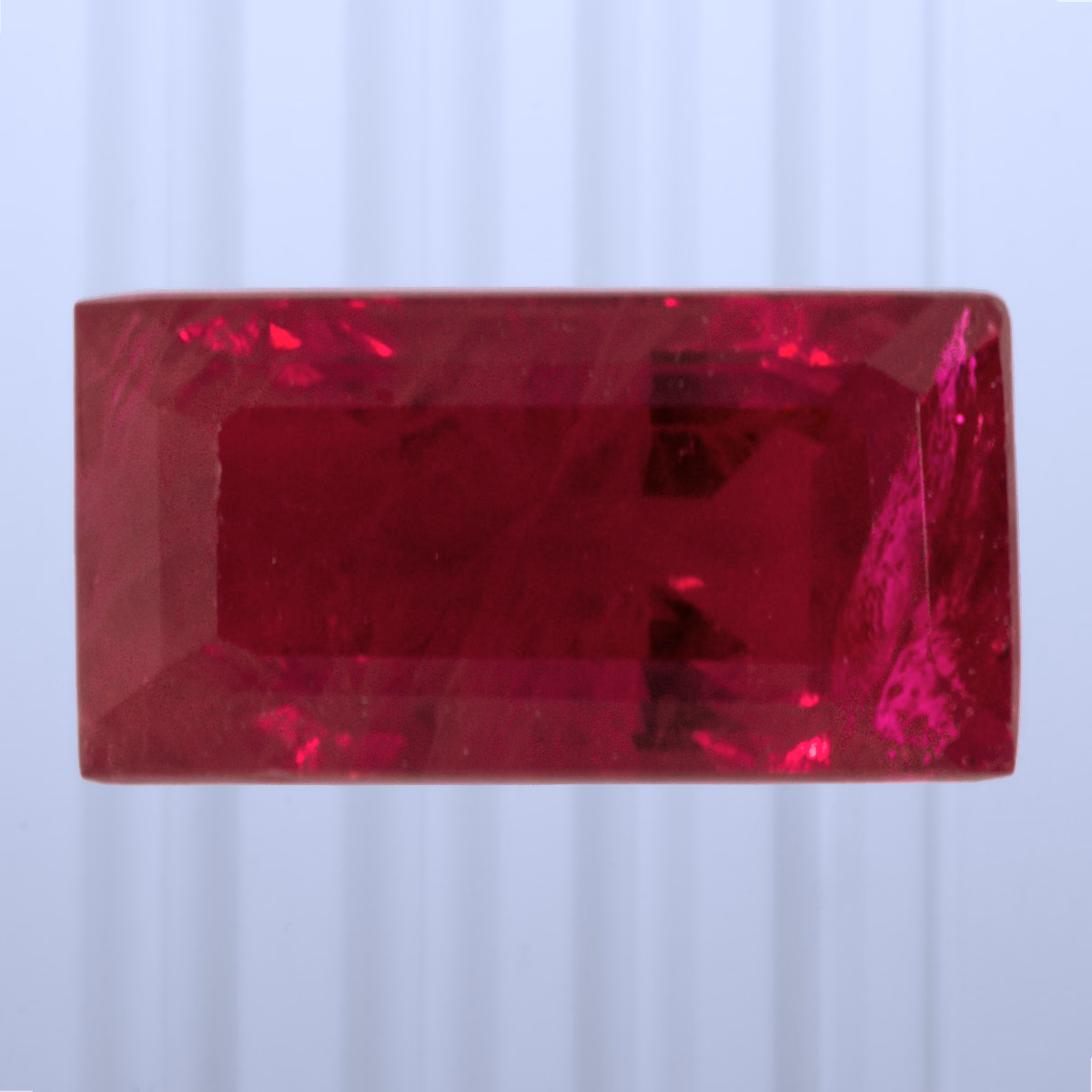 1.18 ct Ruby, Myanmar (Burma), Heated, Emerald Cut, photo 1 of 4