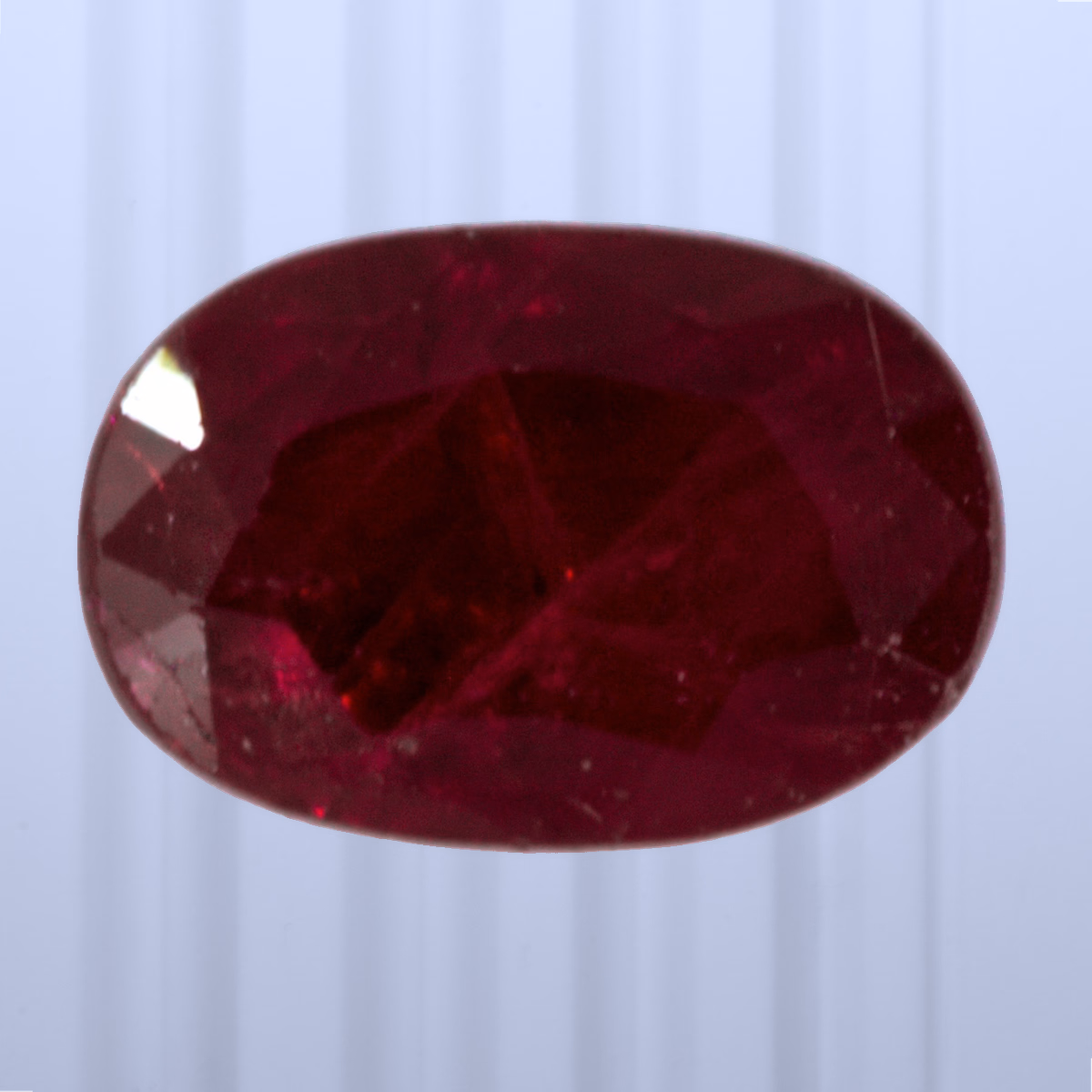 0.84 ct Ruby, Myanmar (Burma), Heated, Oval Cut, photo 1 of 4