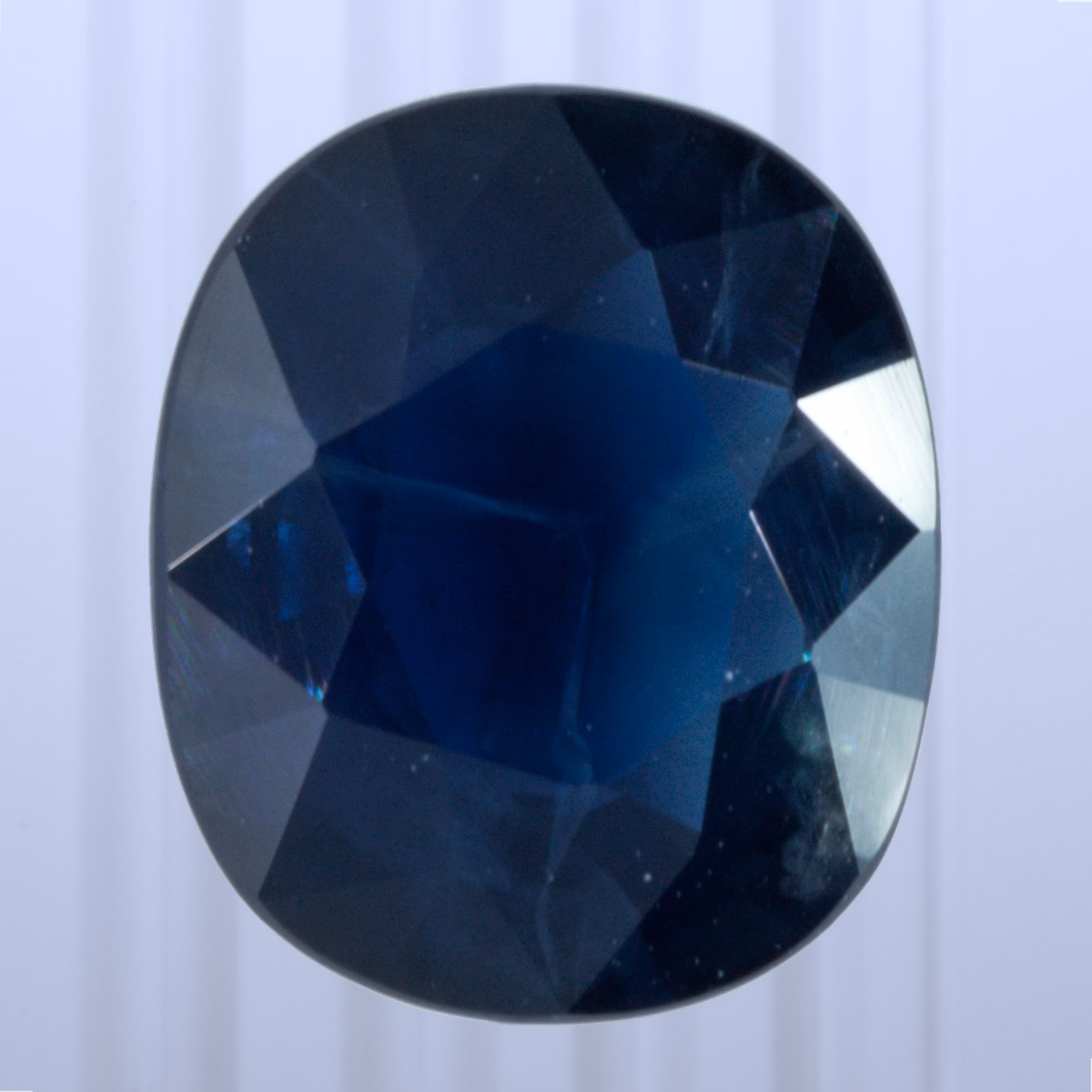 1.49 ct Sapphire, Nigeria, Heated, Cushion Cut, photo 1 of 4
