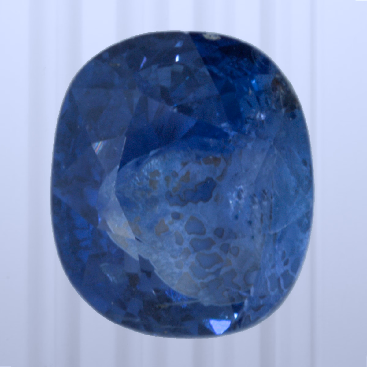1.58 ct Cornflower Sapphire, Sri Lanka (Ceylon), Heated, Oval Cut, photo 1 of 4