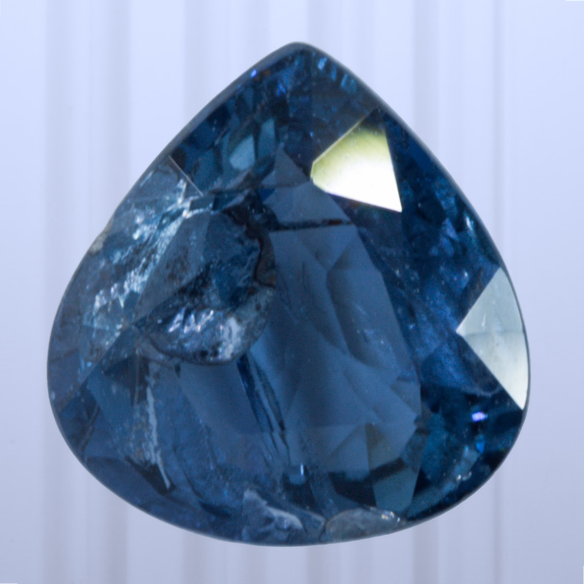 1.82 ct Sapphire, Thailand, Heated, Pear Cut, photo 1 of 4
