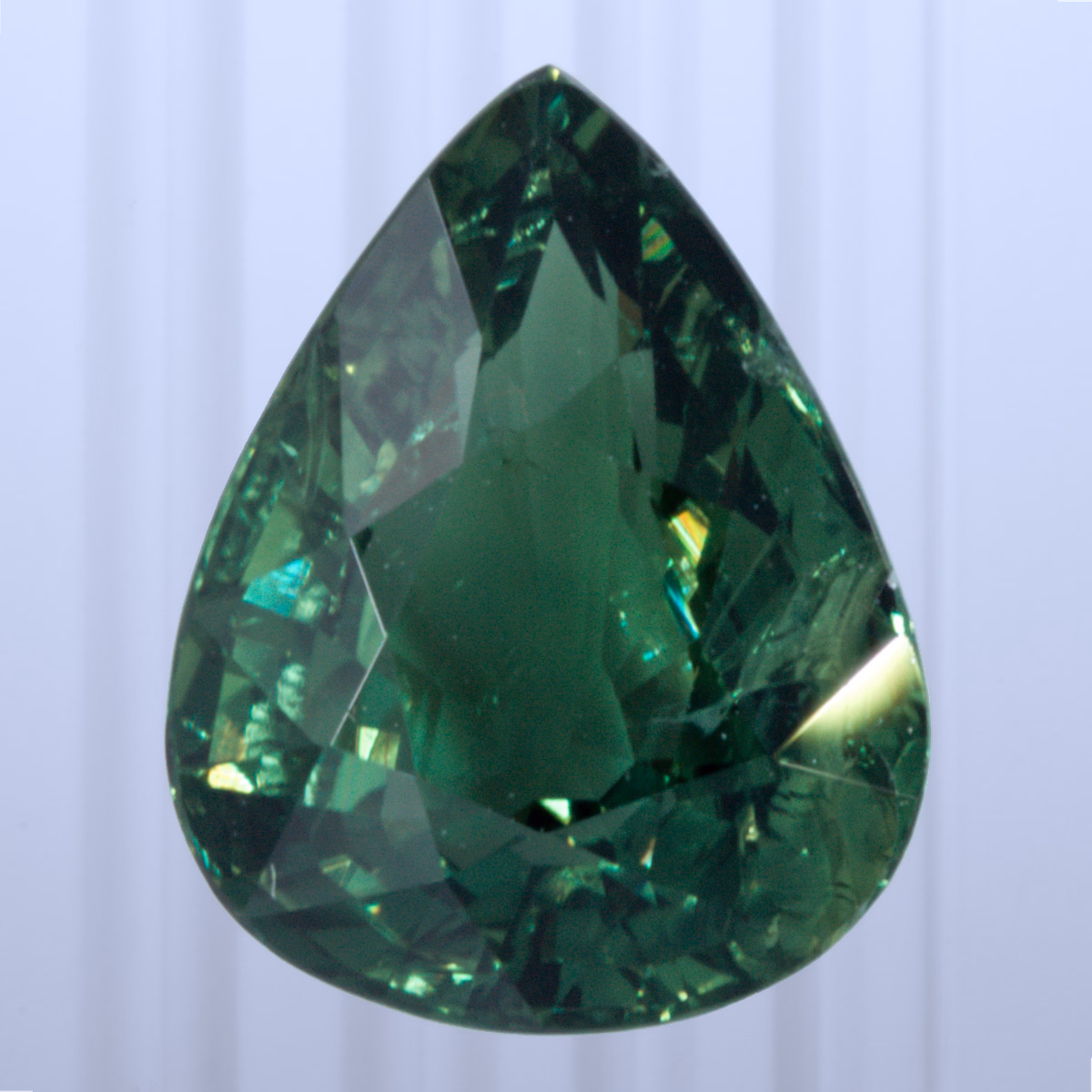 2.36 ct Sapphire, Sri Lanka (Ceylon), Unheated/Untreated, Pear Cut, photo 1 of 4