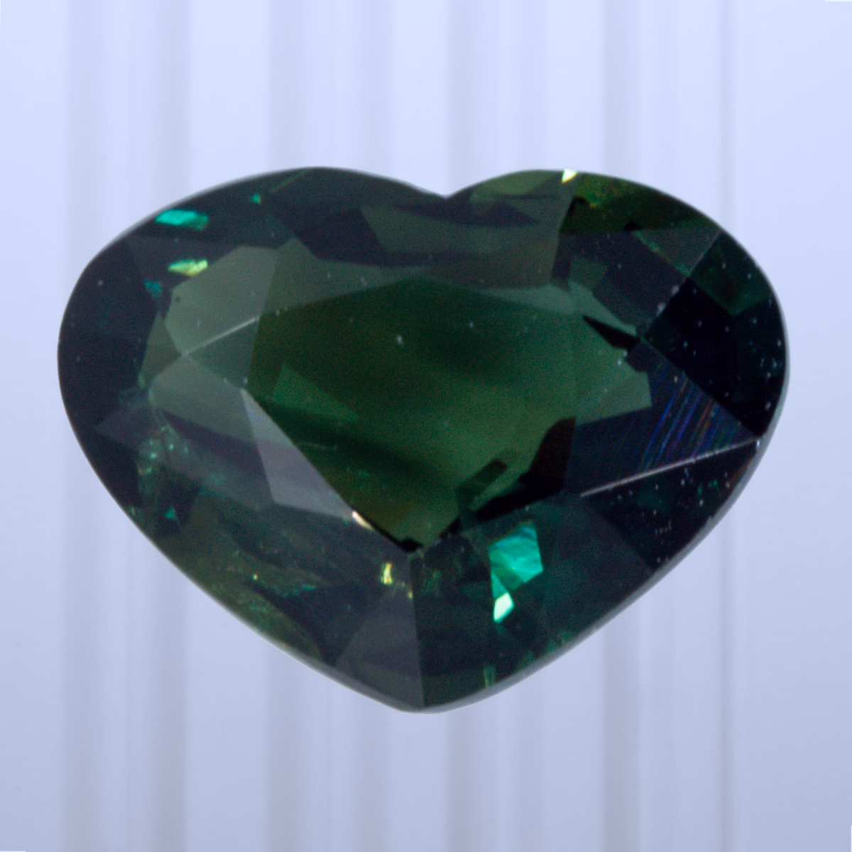 1.39 ct Sapphire, Thailand, Unheated/Untreated, Heart Cut, photo 1 of 4