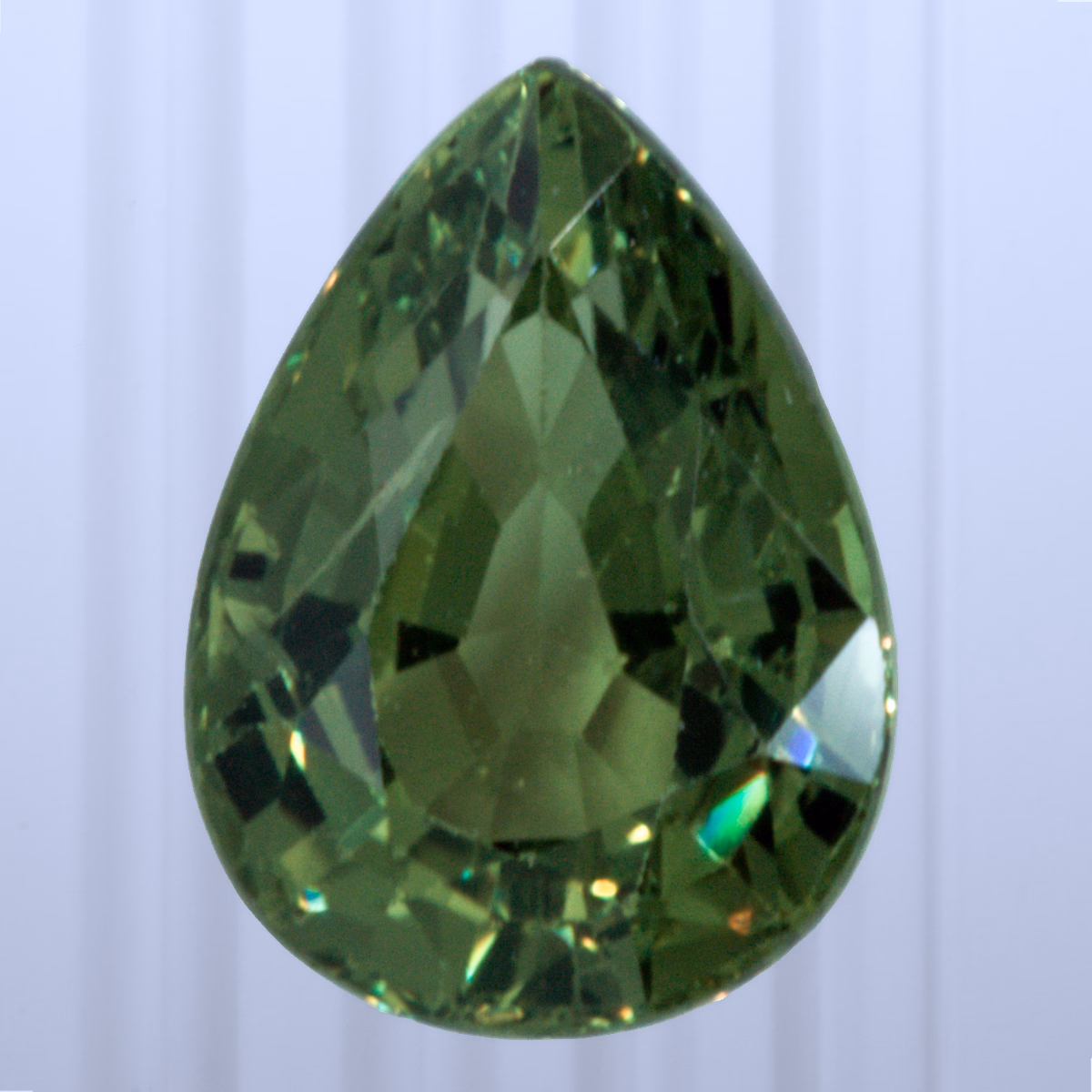 1.13 ct Sapphire, Sri Lanka (Ceylon), Heated, Pear Cut, photo 1 of 4