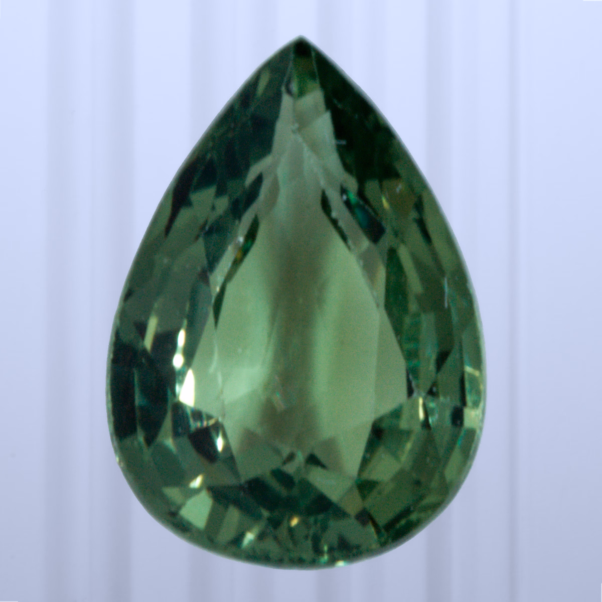 0.87 ct Sapphire, Sri Lanka (Ceylon), Unheated/Untreated, Pear Cut, photo 1 of 4