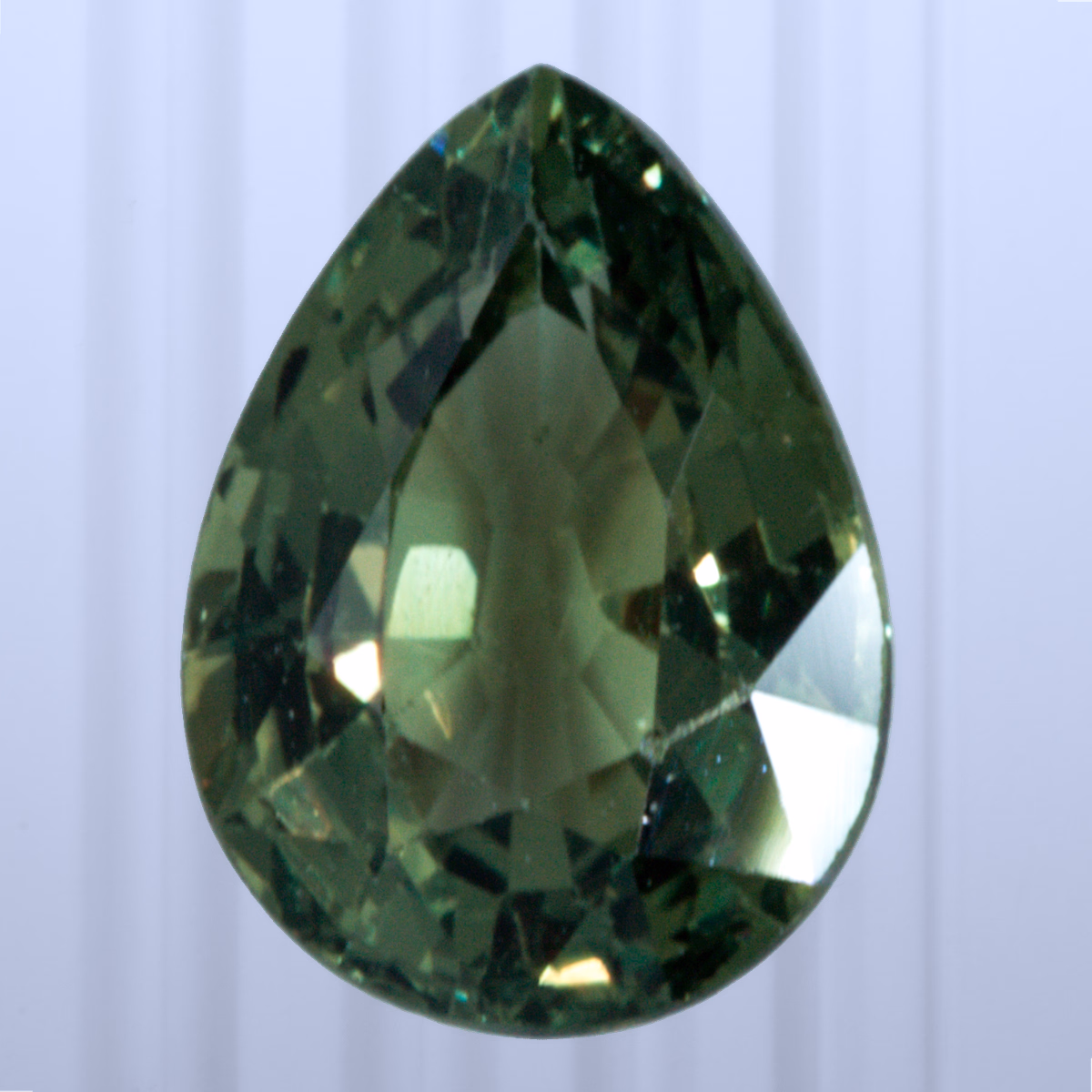 0.97 ct Sapphire, Sri Lanka (Ceylon), Heated, Pear Cut, photo 1 of 4