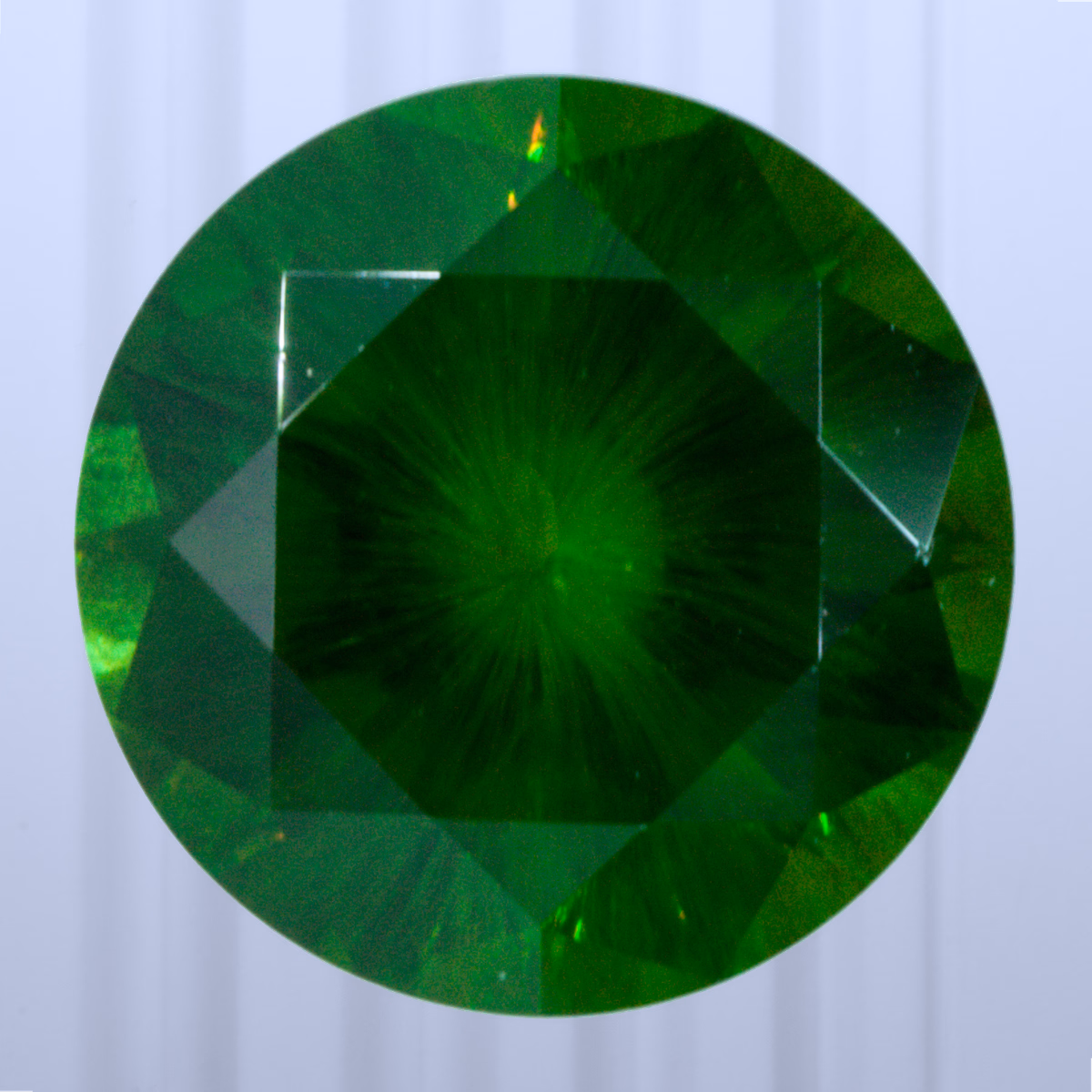 1.69 ct Demantoid, Russia, Unheated/Untreated, Round Cut, photo 1 of 4